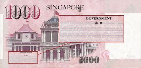 mindblowing singapore facts - 1000 bank note