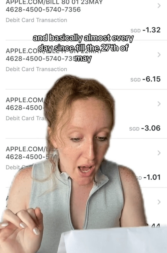 ongoing scams in singapore - deductions from fake apple billing