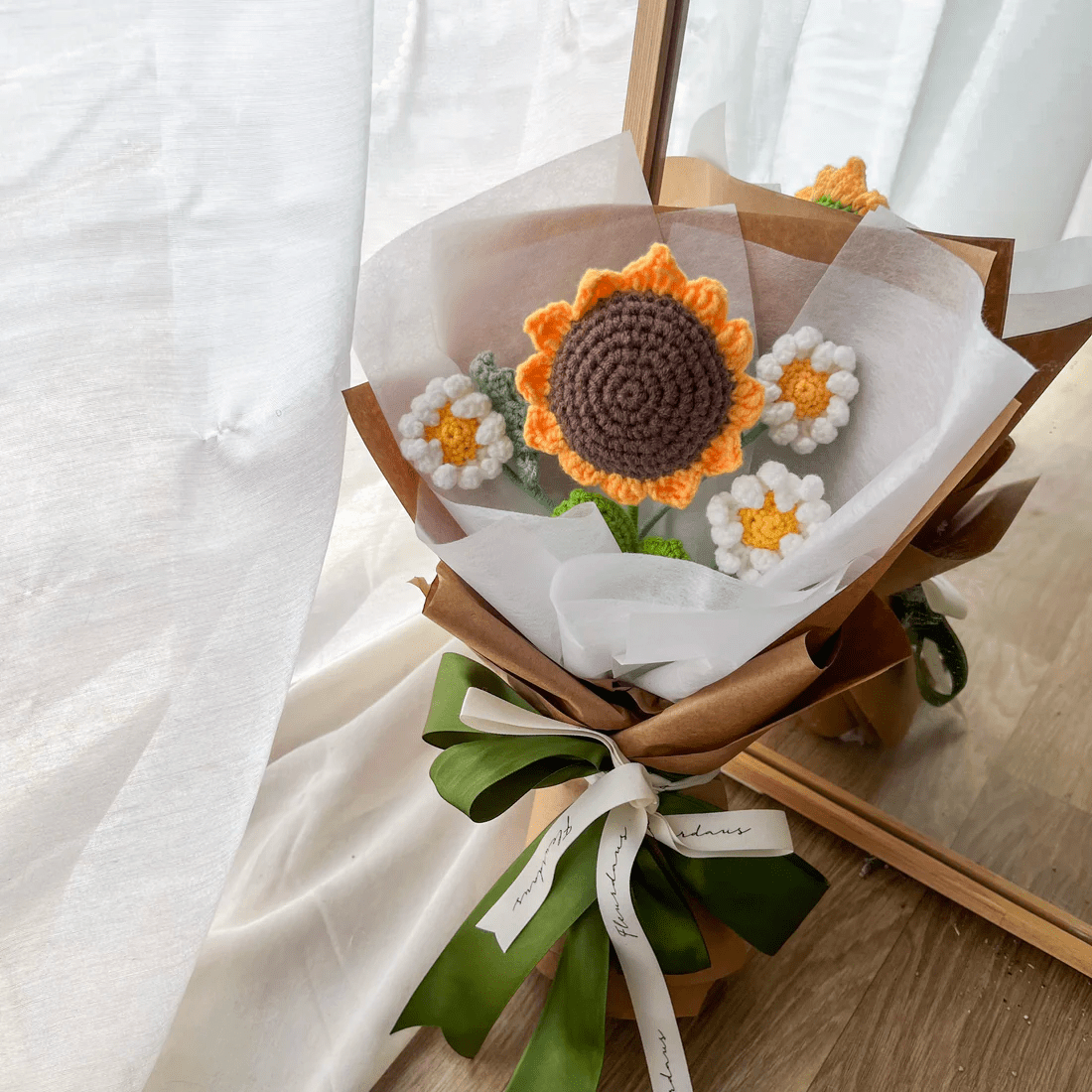 preserved flowers - Fleurdas - cotchet sunflower