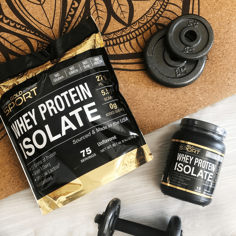 protein powders - California Gold Nutrition Whey Protein Isolate