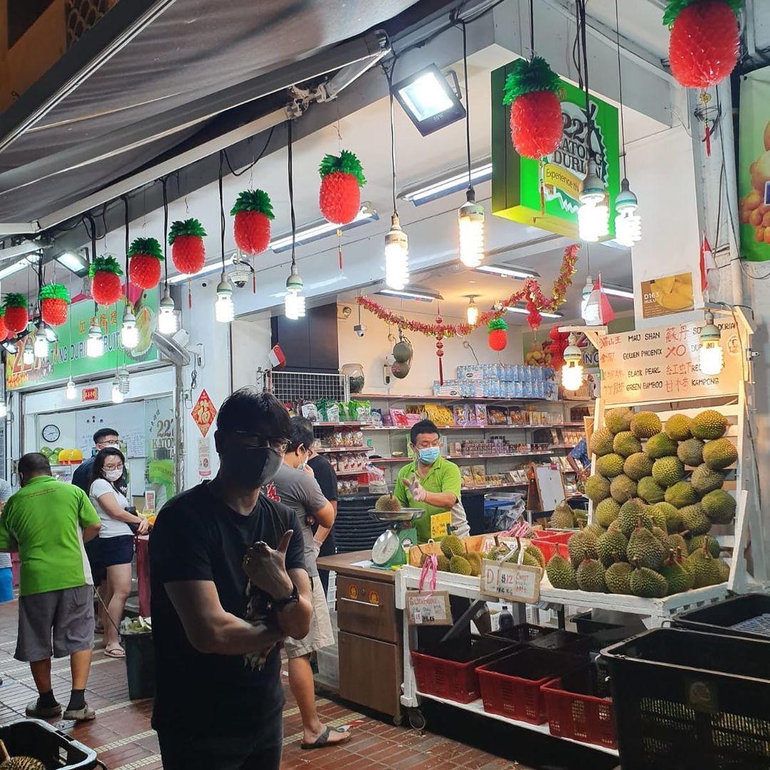 roadside durian stalls - 227 katong durian