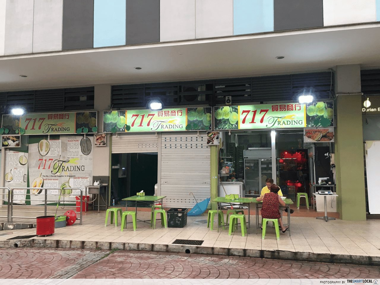 roadside durian stalls - durian mpire by 717 trading