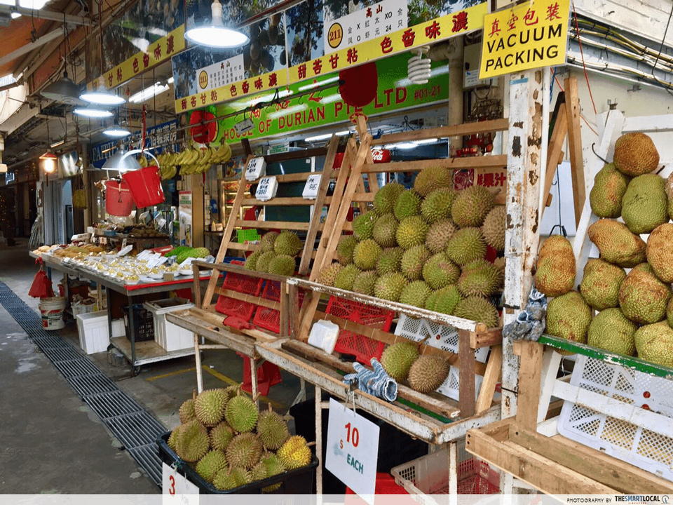 roadside durian stalls - house of durian