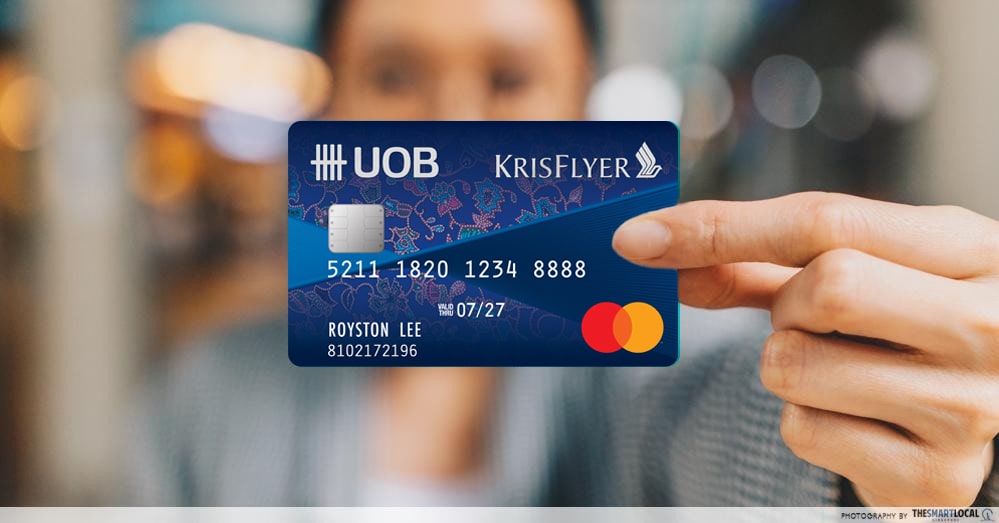 eligible uob card - uob krisflyer