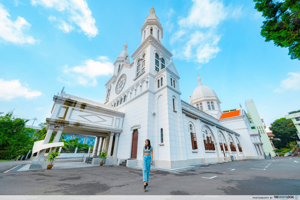 Beautiful Churches in Singapore - Church of St Teresa Exterior 2