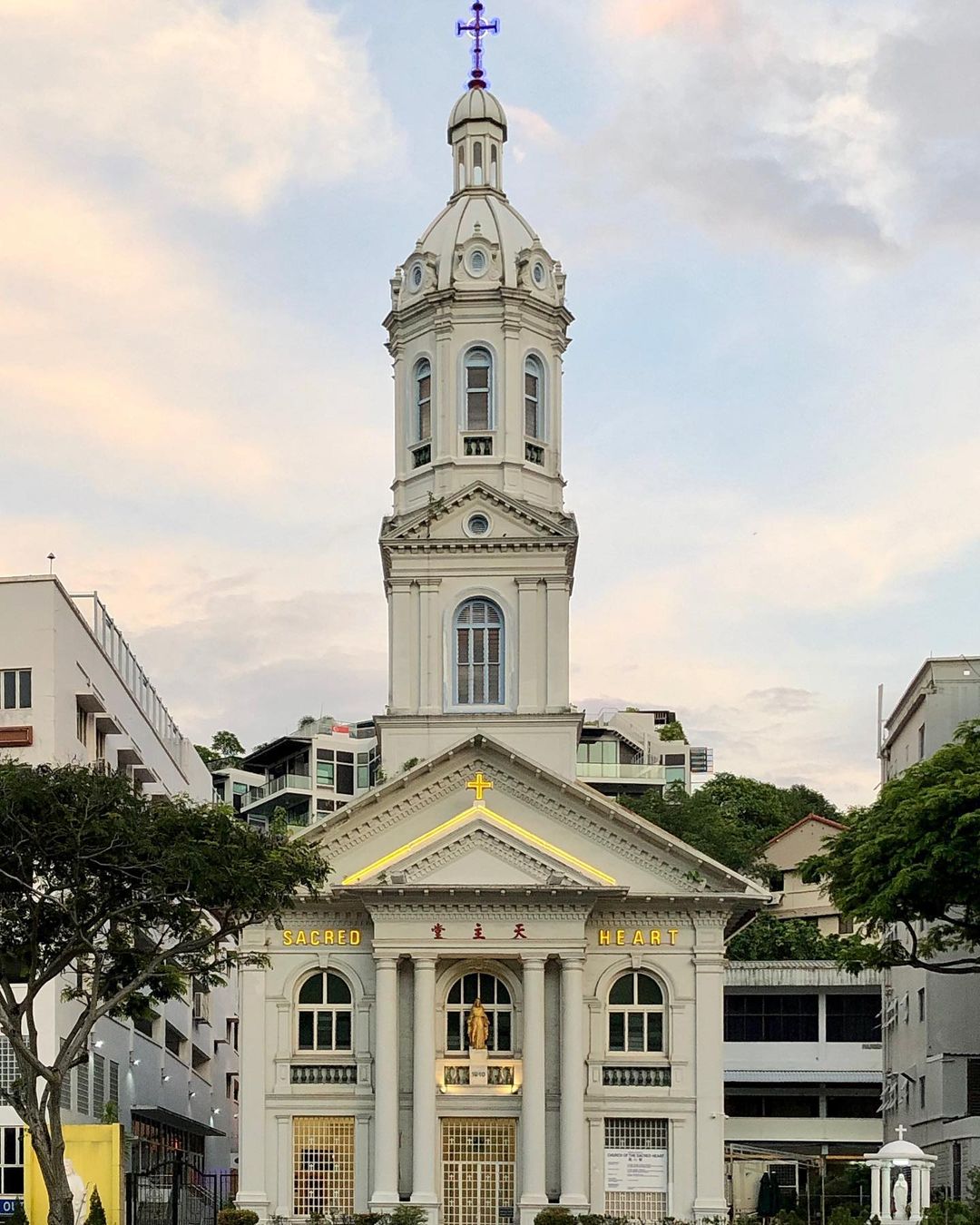 Beautiful Churches in Singapore - Church of the Sacred Heart Exterior