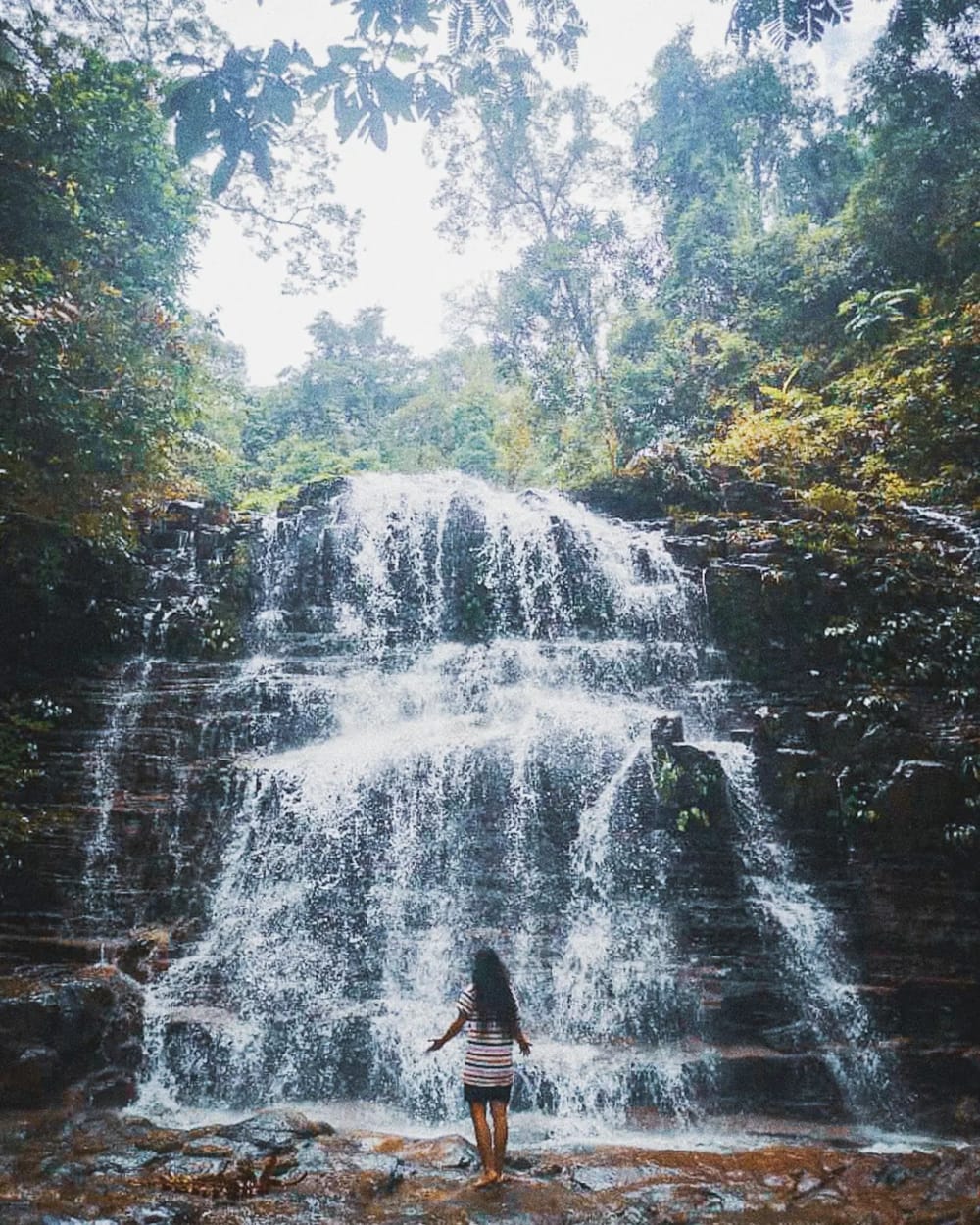 Kubah National Park waterfall