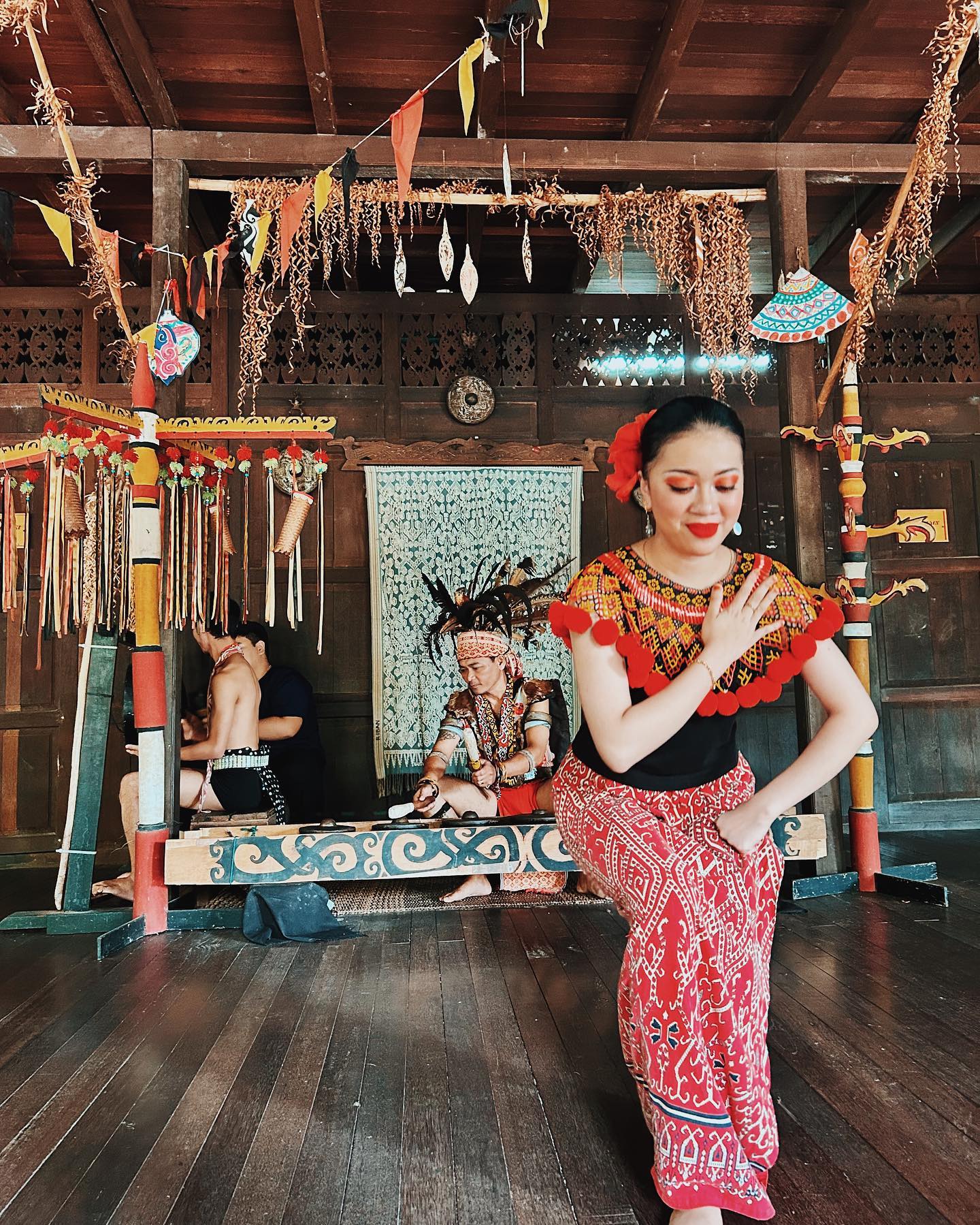 Sarawak Cultural Village - music performance