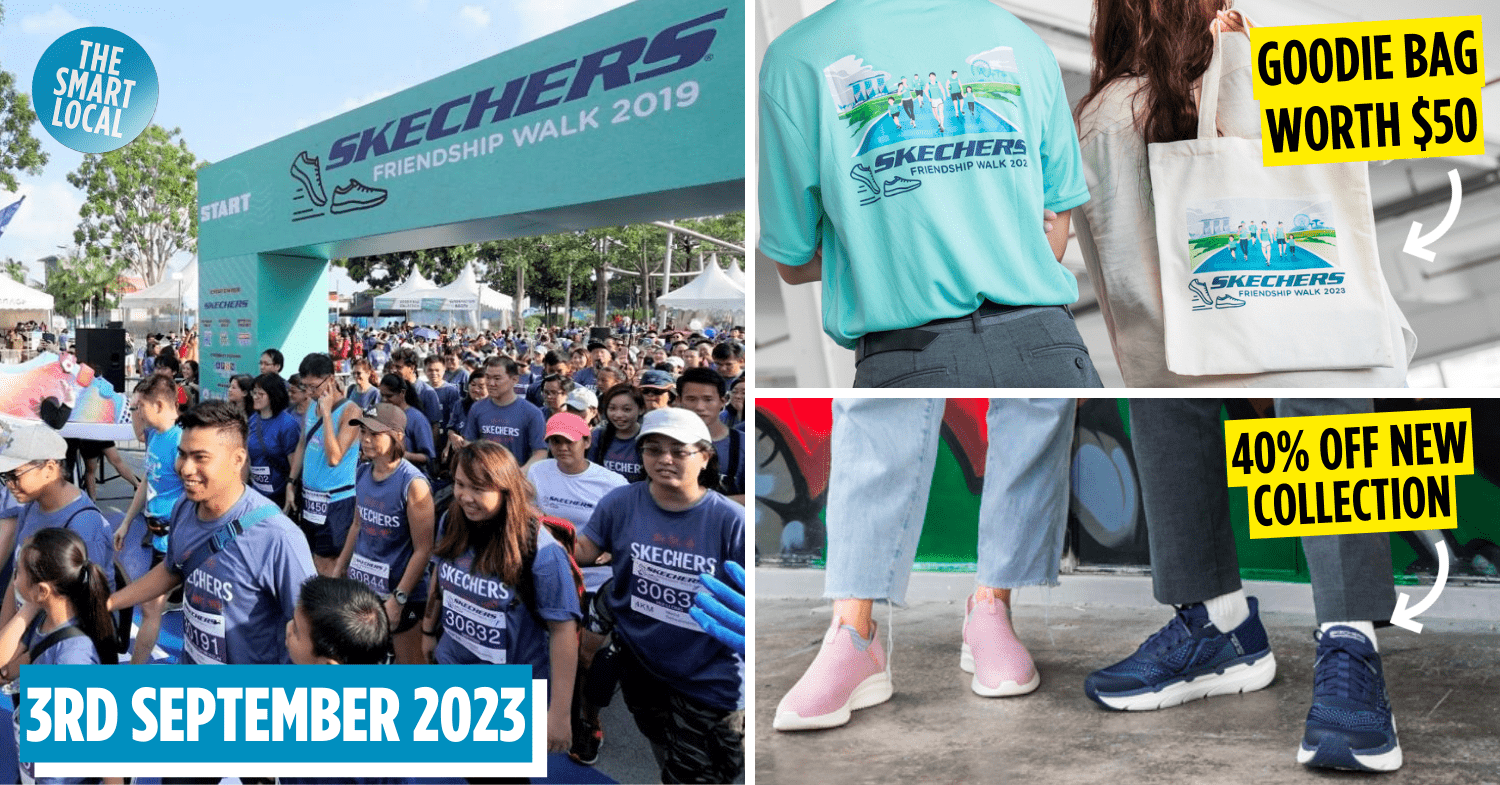 mangel råolie side Skechers Friendship Walk 2023 - Chance To Win $1,200 Worth Of Shoes