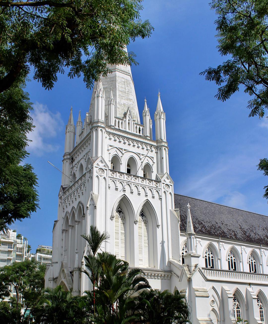 Beautiful Churches in Singapore - St. Andrew's Cathedral Exterior