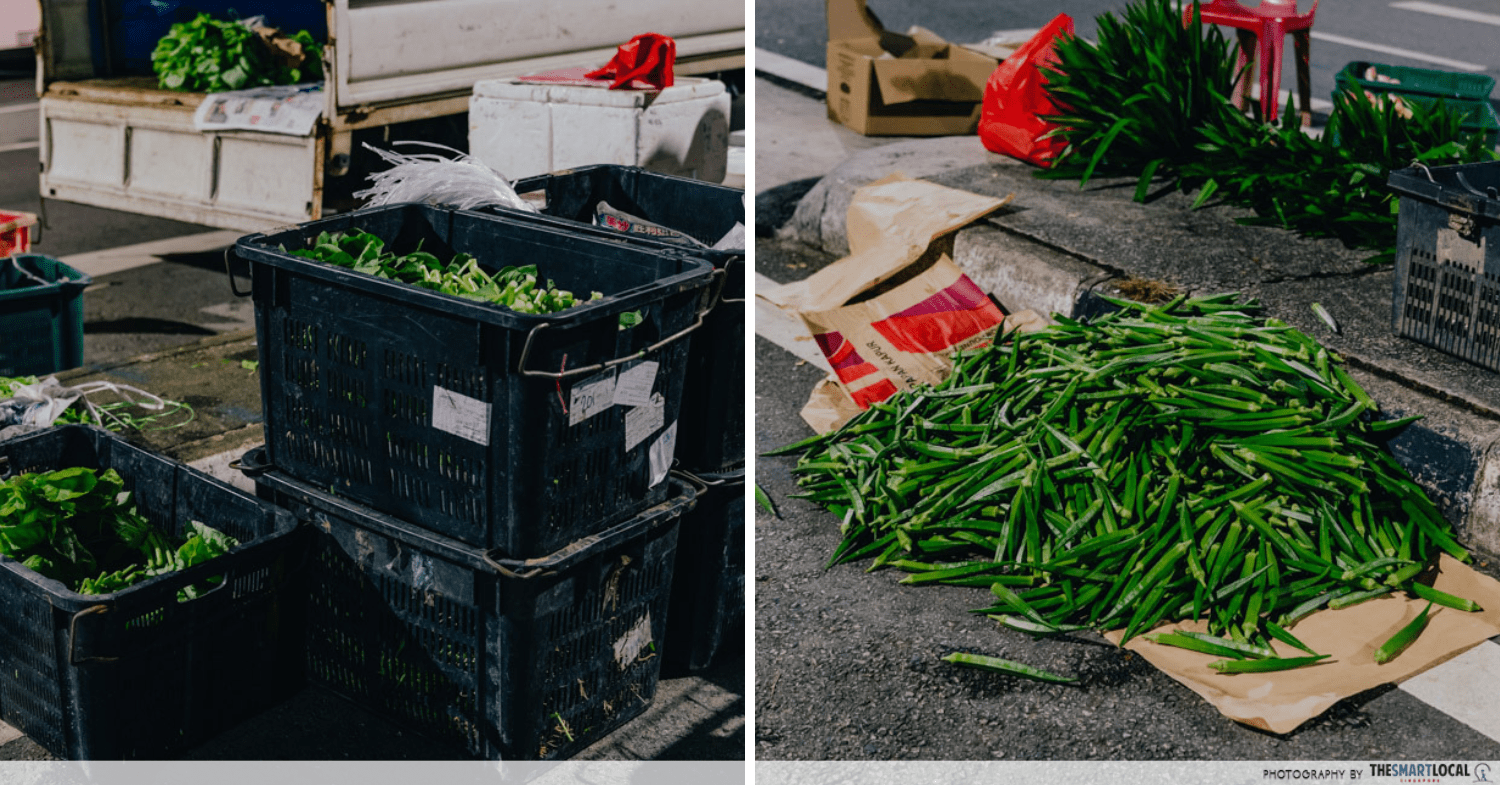 Toa Payoh Vegetable Night Market - Vegetables For Sale