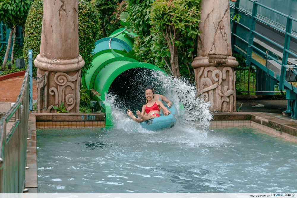 Water Parks in Singapore - Adventure Cove Riptide Racer