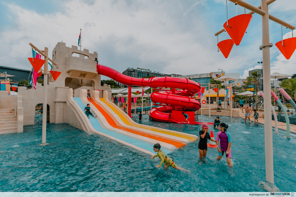 Water Parks in Singapore - Splash Tribe Beach Club Water Playground