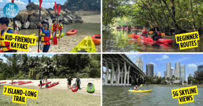 Where To Kayak in Singapore - islands and beaches