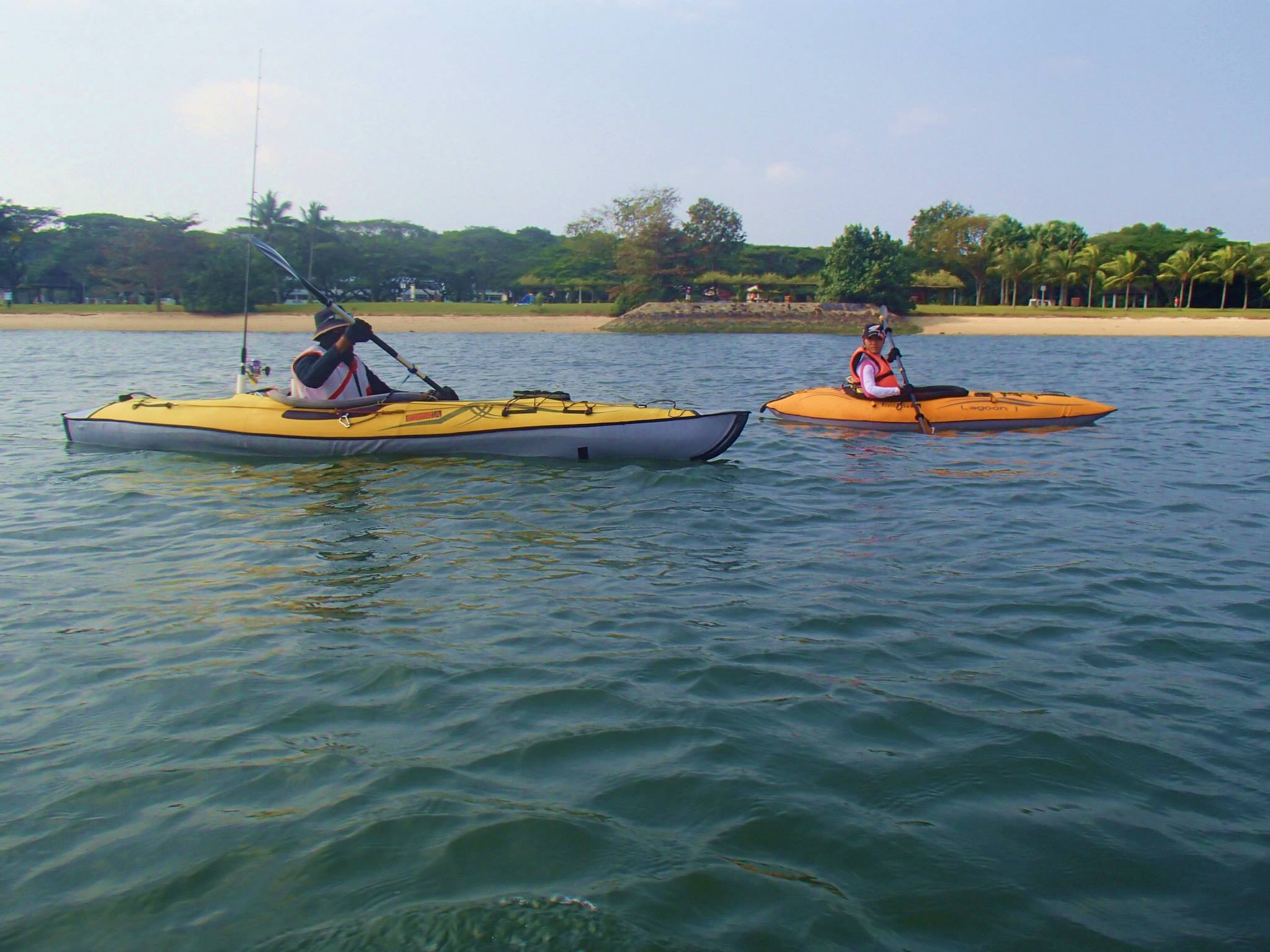 Where to Kayak in Singapore - Pasir Ris Park
