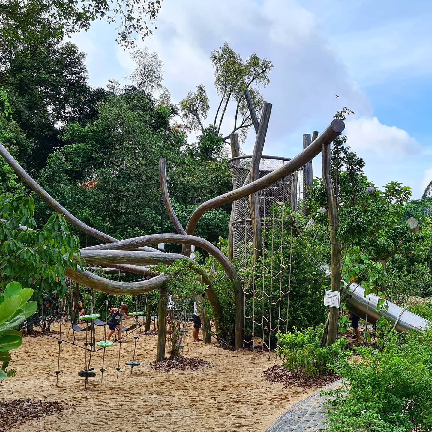 free playgrounds singapore - COMO Adventure Grove 2