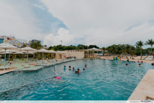 Sentosa Splash Splash Tribe Beach Club - Water Slides & 2-Storey Gazebos On Sentosa