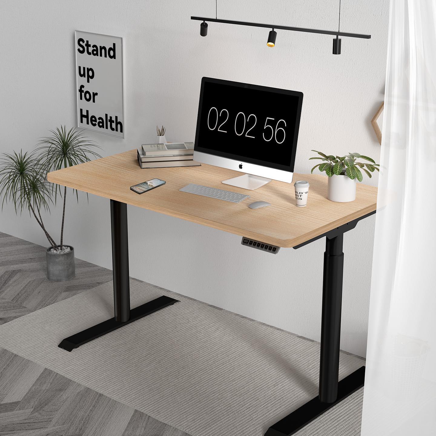 standing desks - hinomi smart standing desk s1