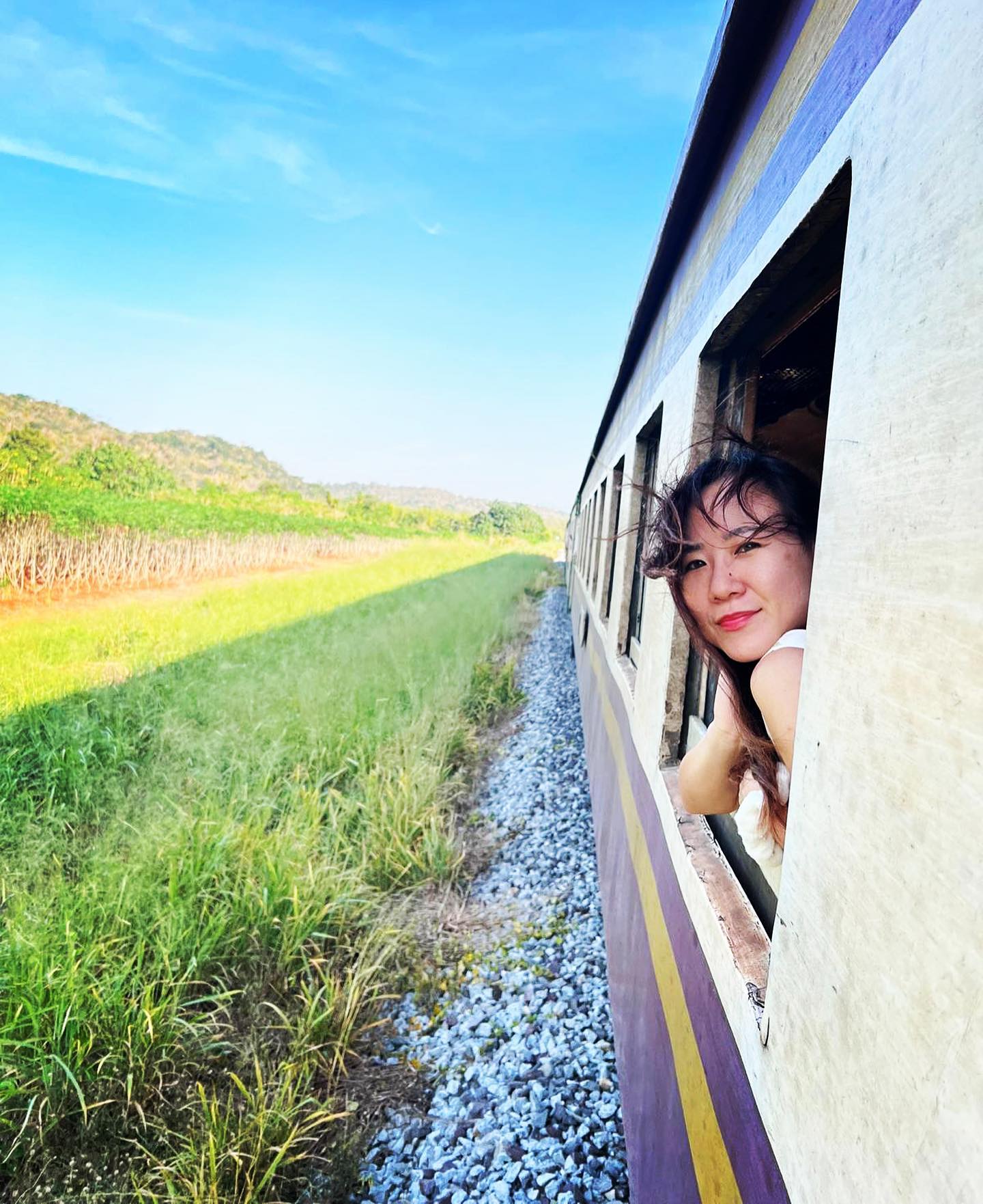 Scenic Train Rides in Asia - Special Express No. 46 train to Bangkok