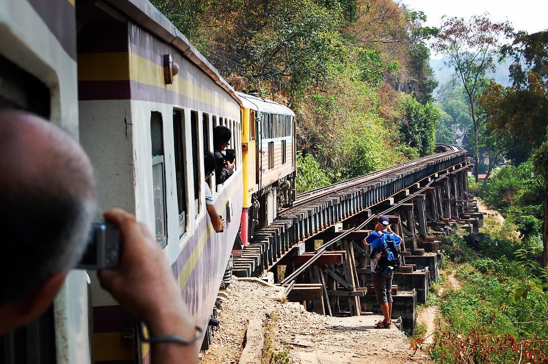 Scenic Train Rides in Asia - The Death Railway from a passenger's point of view