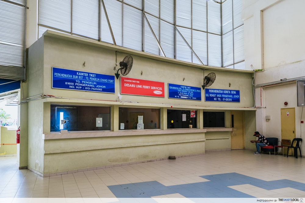 Singapore To Johor Ferry Via Pengerang - tanjung pengelih ferry terminal ticket counter