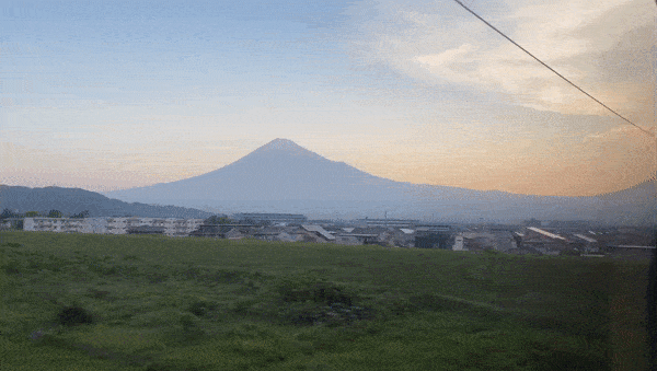 Sunrise Express - View Of Mount Fuji
