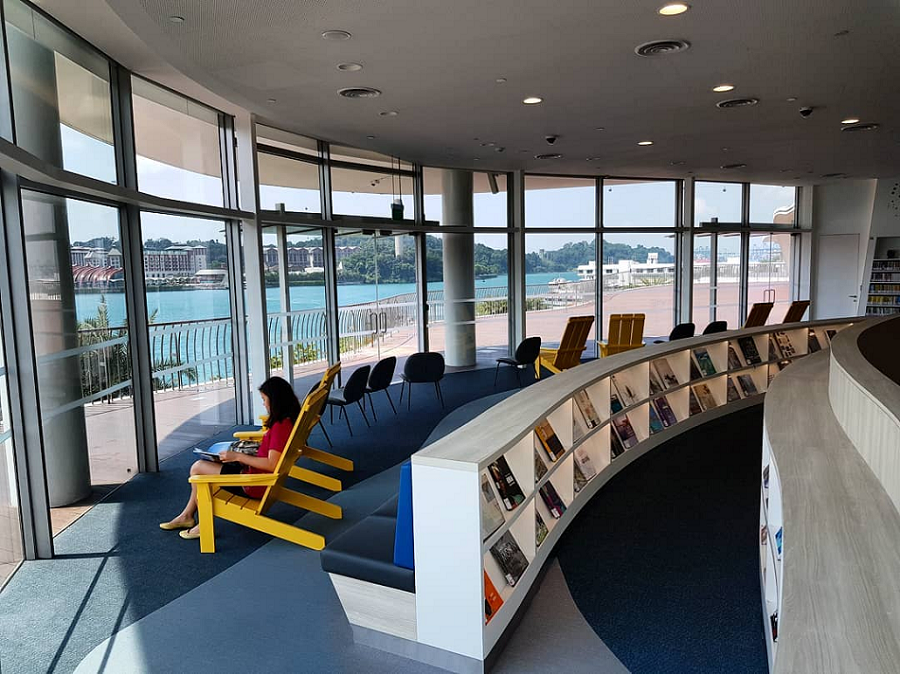 free study spots singapore - Library@Harbourfront