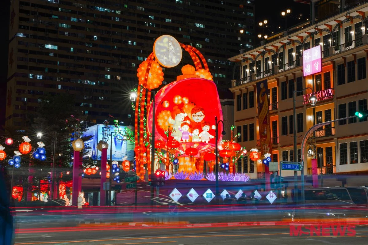mid-autumn festival 2023 - chinatown street diorama