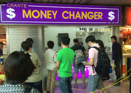 money changers singapore - Crante Money Changer