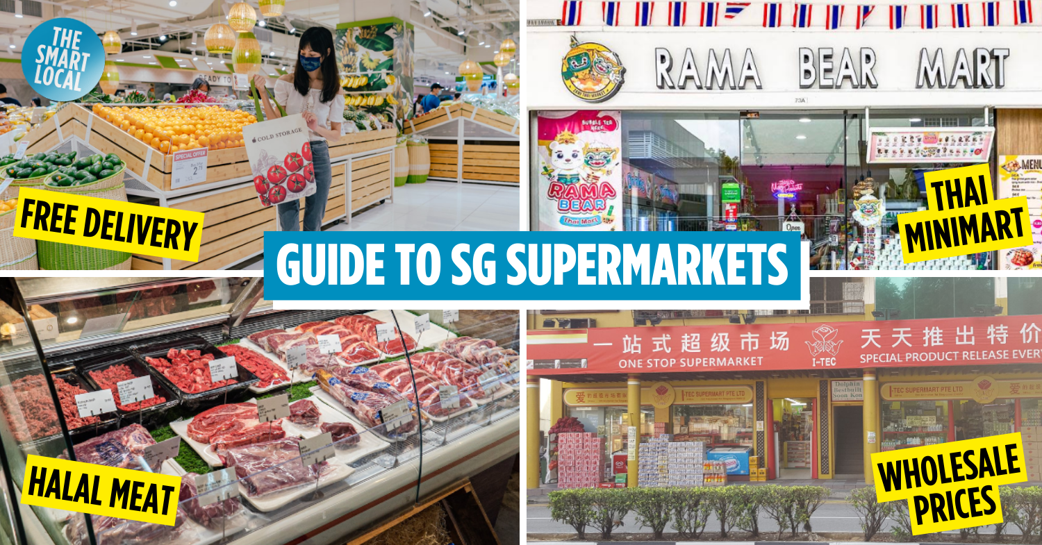 35 Supermarkets & Grocery Stores In SG