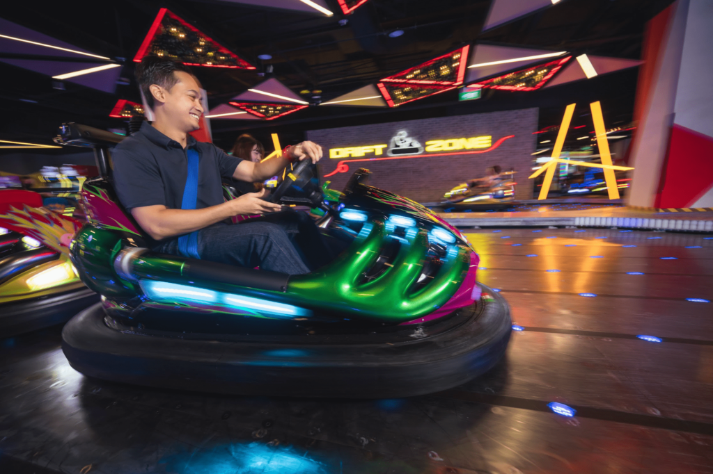 Timezone Jurong Point VR Rides, Drift Bumper Cars & Claw Machines