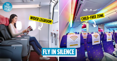 Airlines with quiet zones