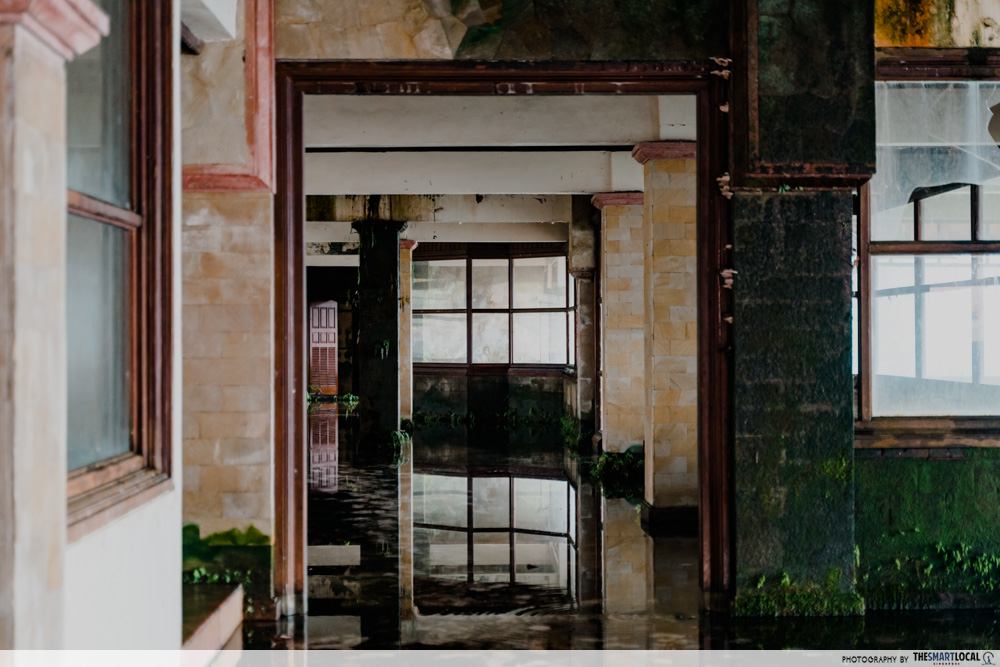 Ghost Palace Hotel Bali - abandoned