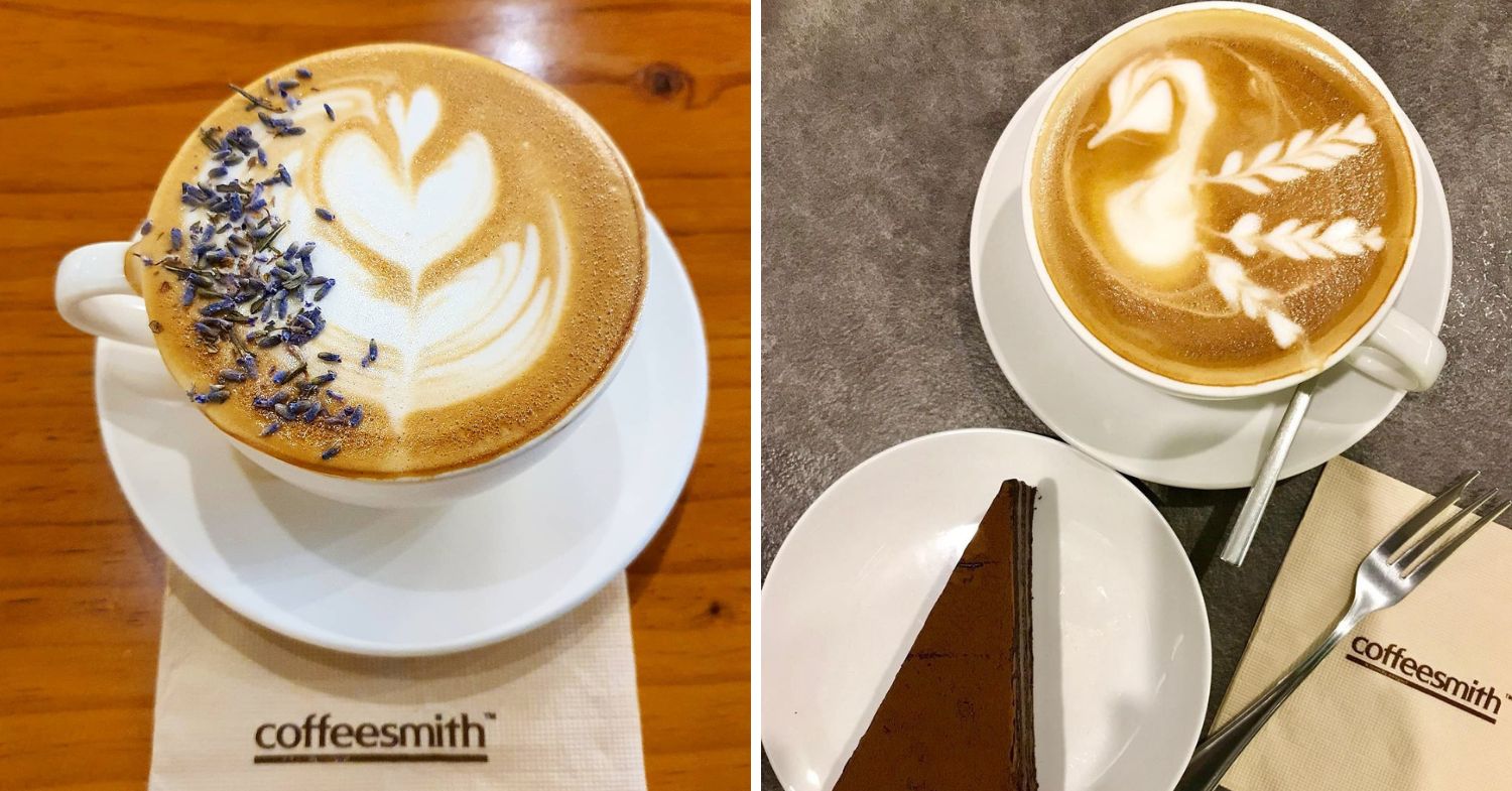 Late-Night Food Delivery - Coffeesmith Latte Art
