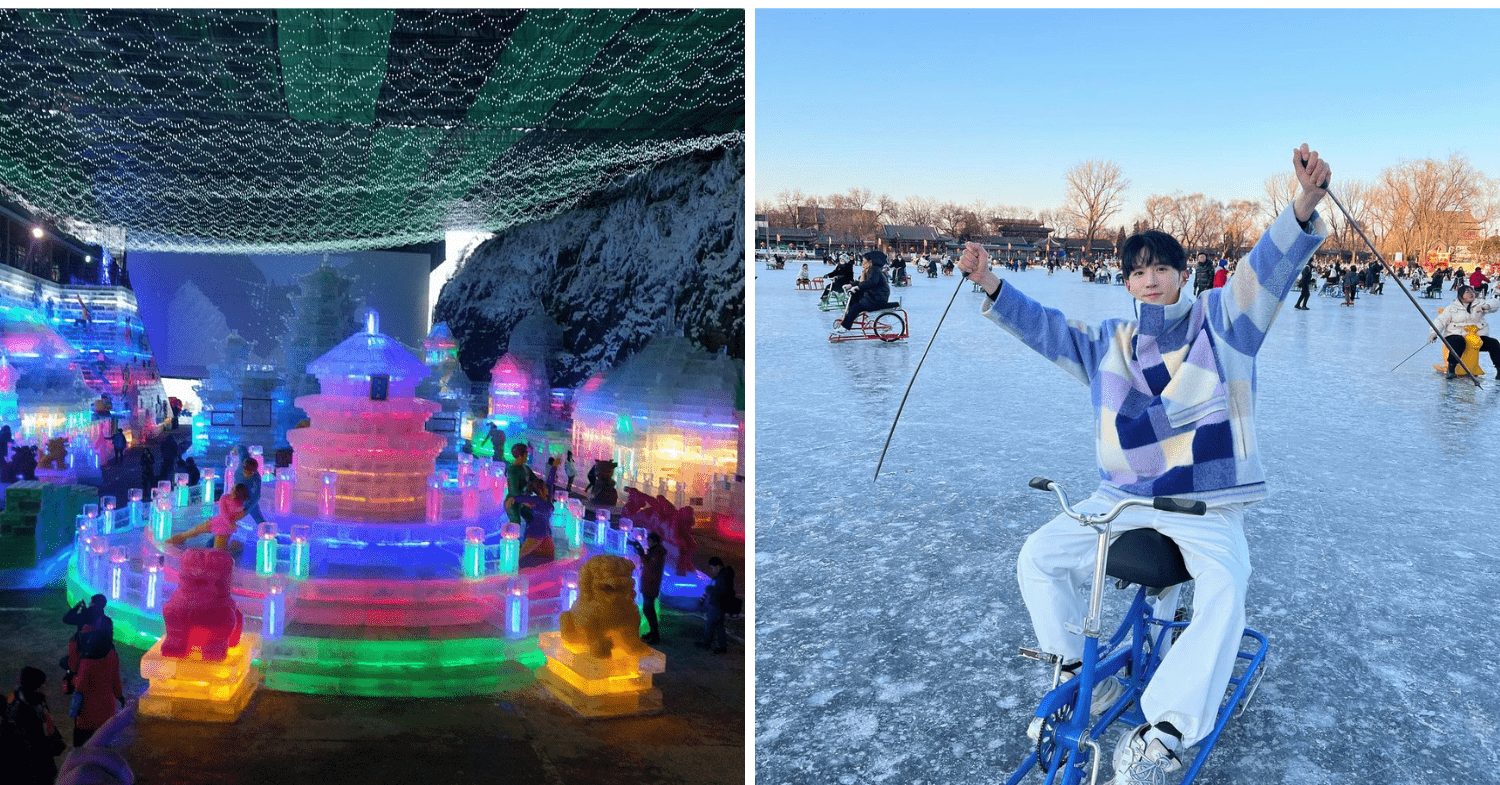 7-Day China Itineraries - Longqing Gorge Ice and Snow Festival and Shichahai Skating Rink