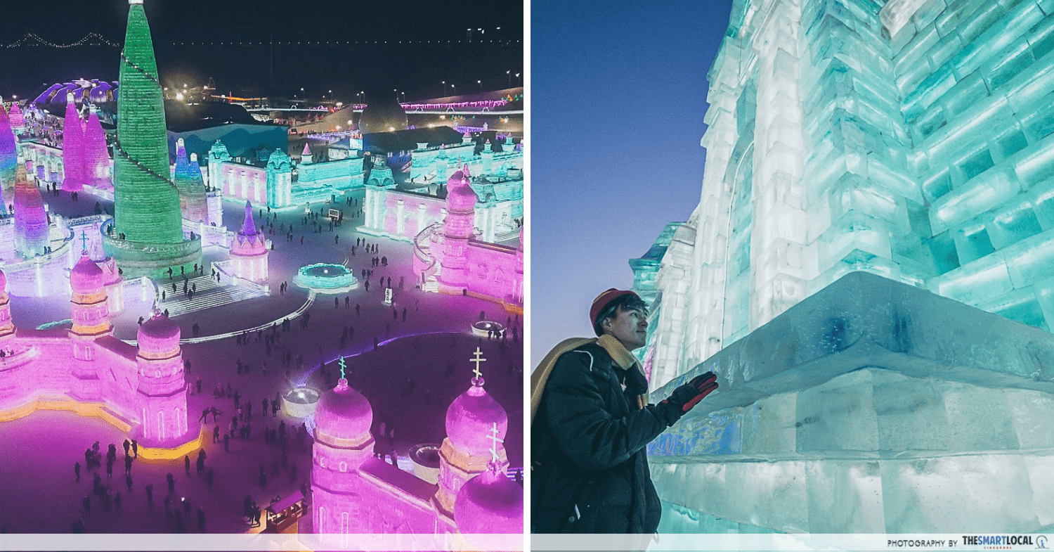 7-Day China Itineraries - Snow sculptures at Hatbin Ice and Snow World