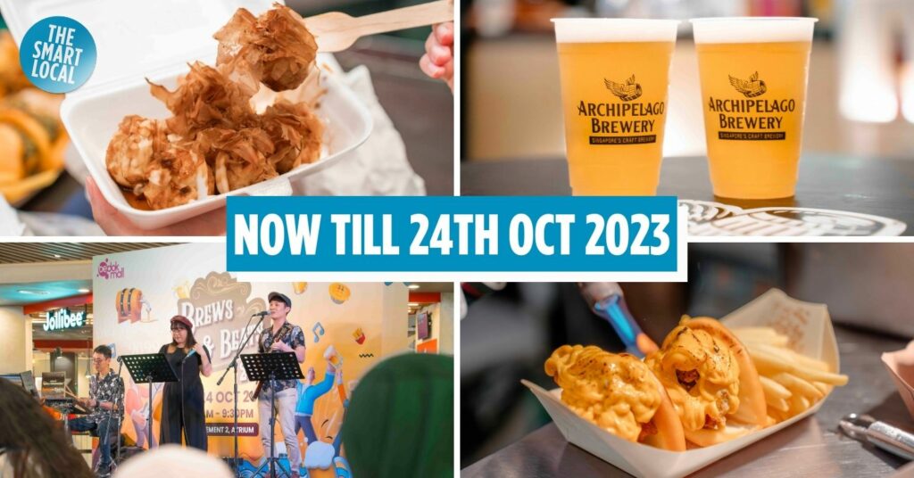 Bedok Mall Brews & Beats 2023