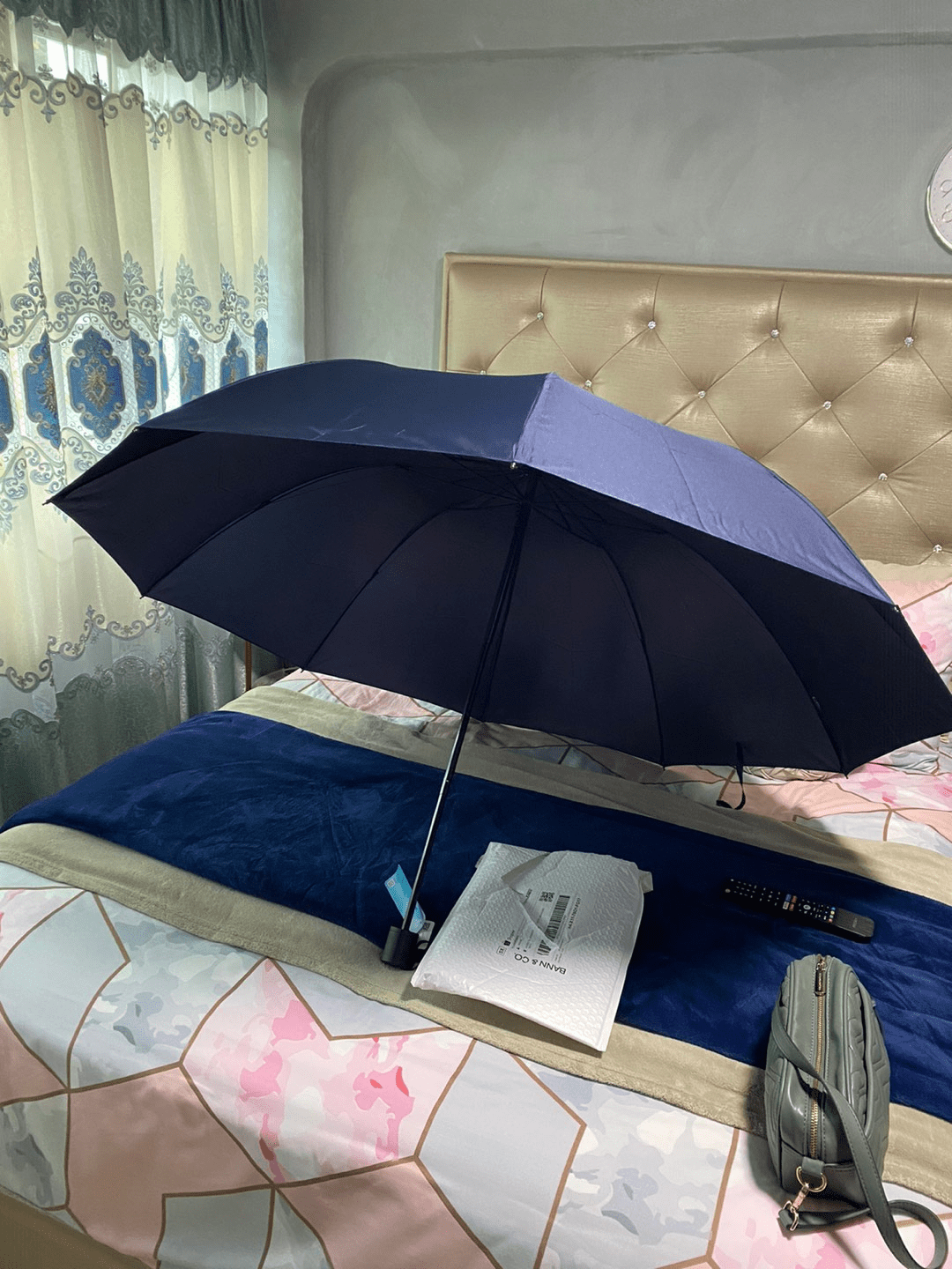 foldable umbrellas - bann and co. extra large