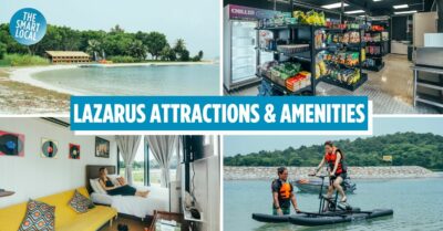 lazarus island activities and attractions