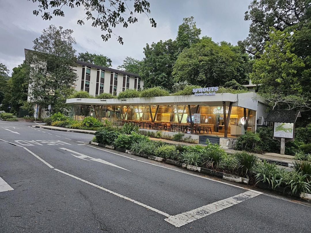 singapore botanic gardens - sprouts food place