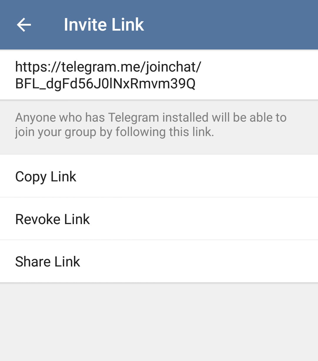 telegram hacks - invite link
