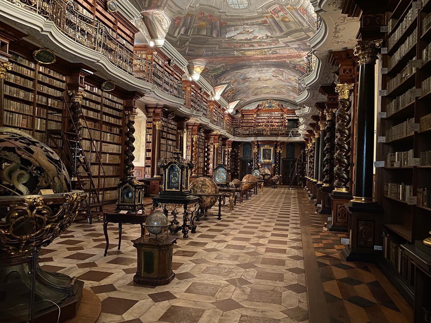 National Library of Prague interior