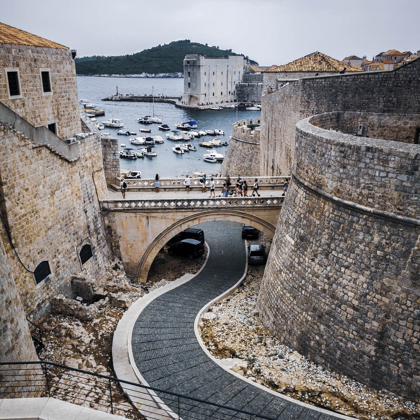 Game of Thrones filming location -Ploce Gate in Dubrovnik, Croatia