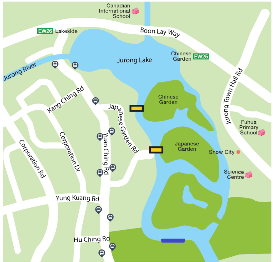Jurong Lake Map