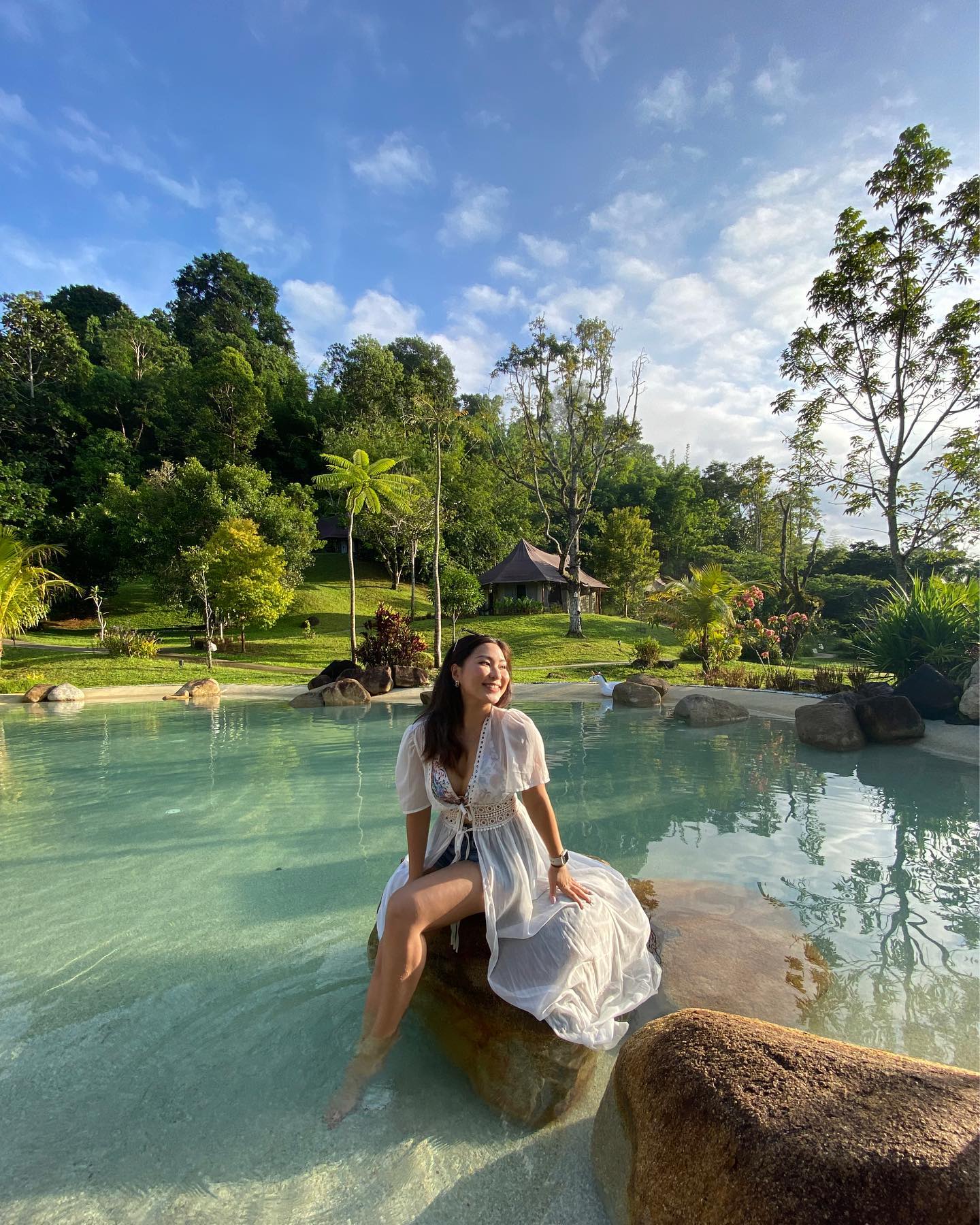 KL nature resorts - Tiarasa Escapes Glamping Resort - pool