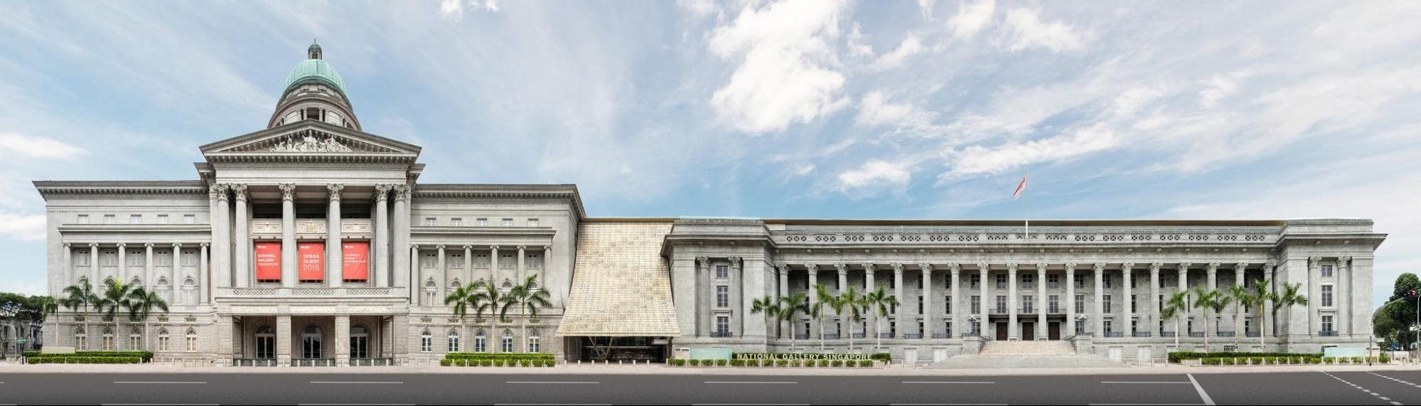 National Gallery Singapore secrets revealed - supreme court design