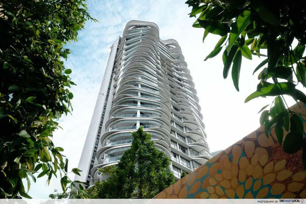 Unique buildings in Singapore - Ferrell Residences