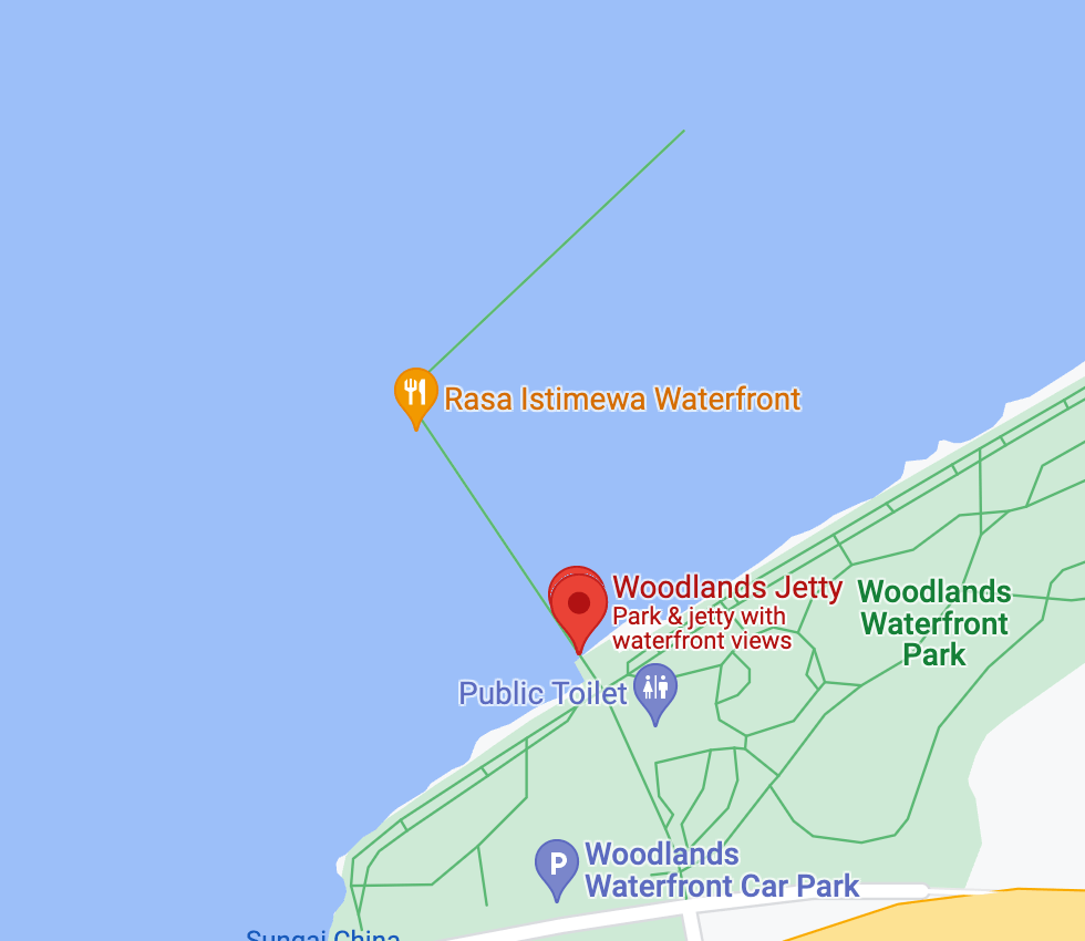 Woodlands Waterfront Park Map