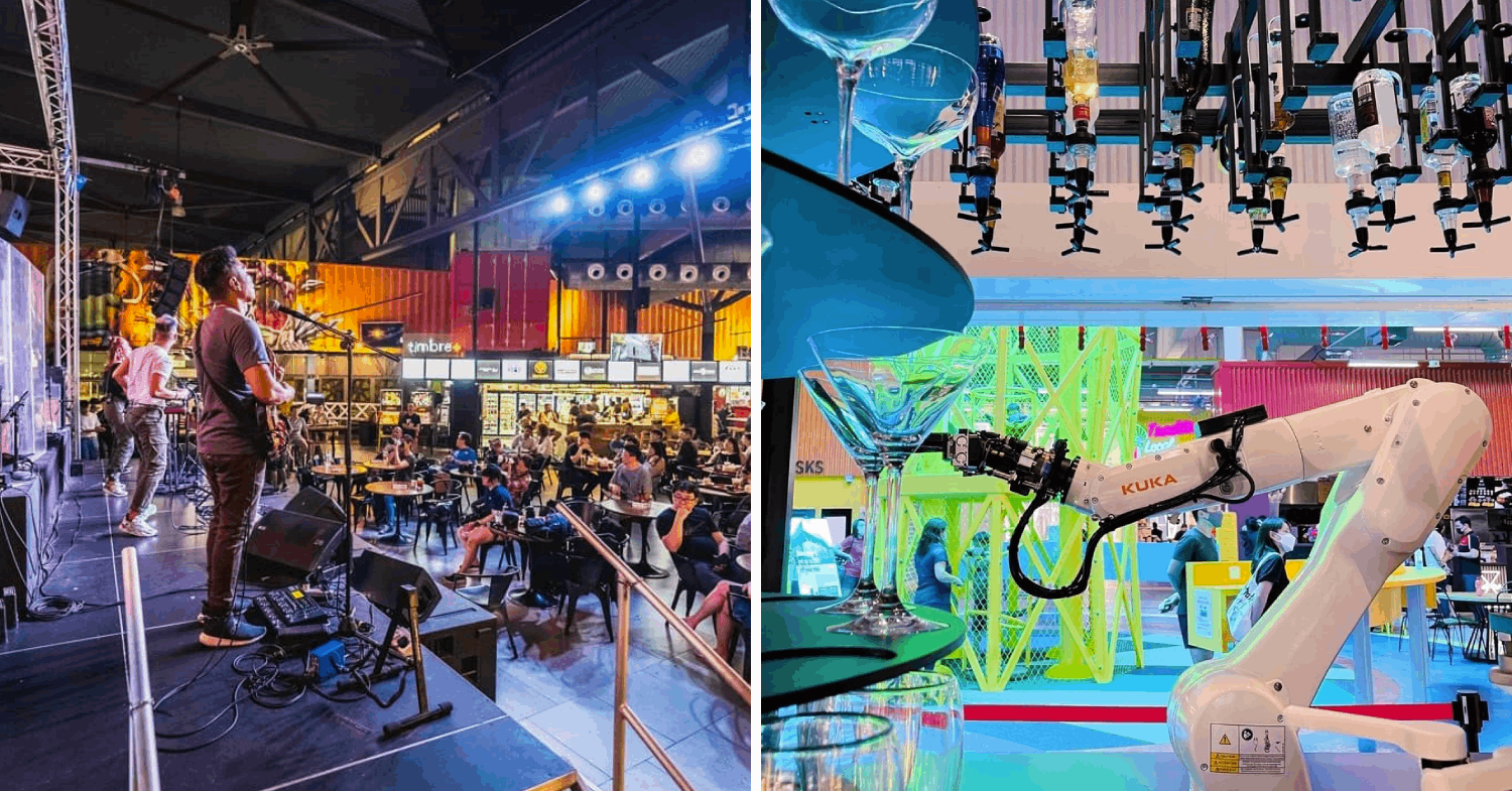 food courts in singapore - timbre plus eastside