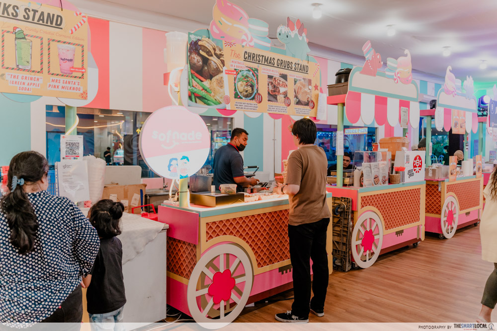 Changi Festive Village Candy Carnival Food Trucks